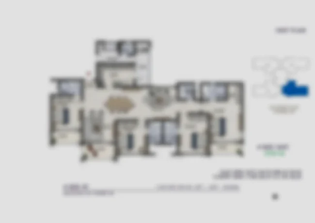 Brigade Granada 2.5 BHK + 2 T floor plan